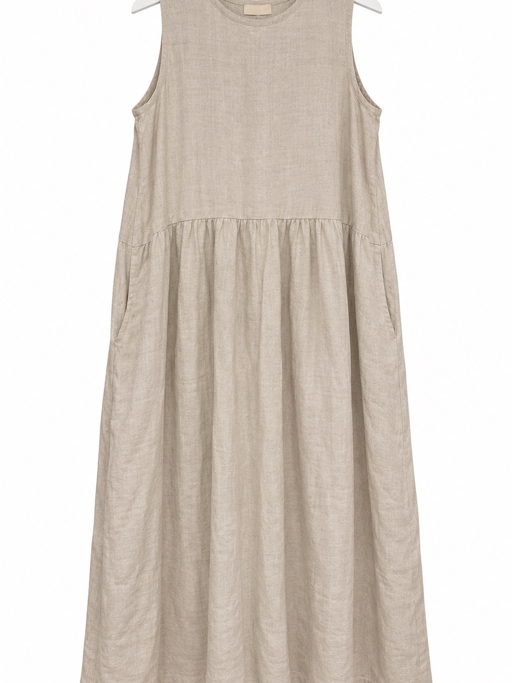 NWT// LJC designs 100% linen effortless dress